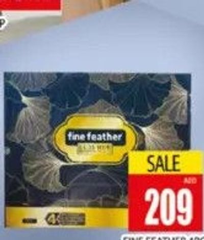 Fine Feather 4PC Bedding Set