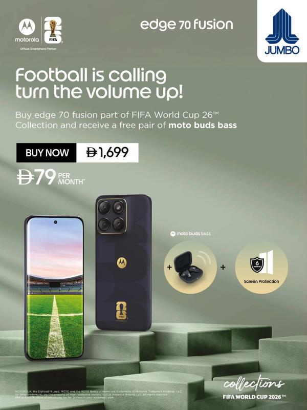 Sale On  Motorola edge 70 from Jumbo until 21st July