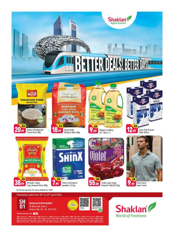 Better Deals & Better Days