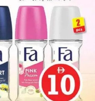 Fa Roll On Assorted 2x50ml