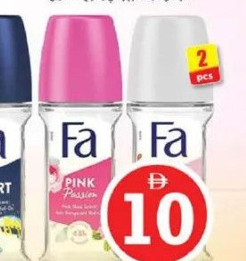 Fa Roll On Assorted 2x50ml