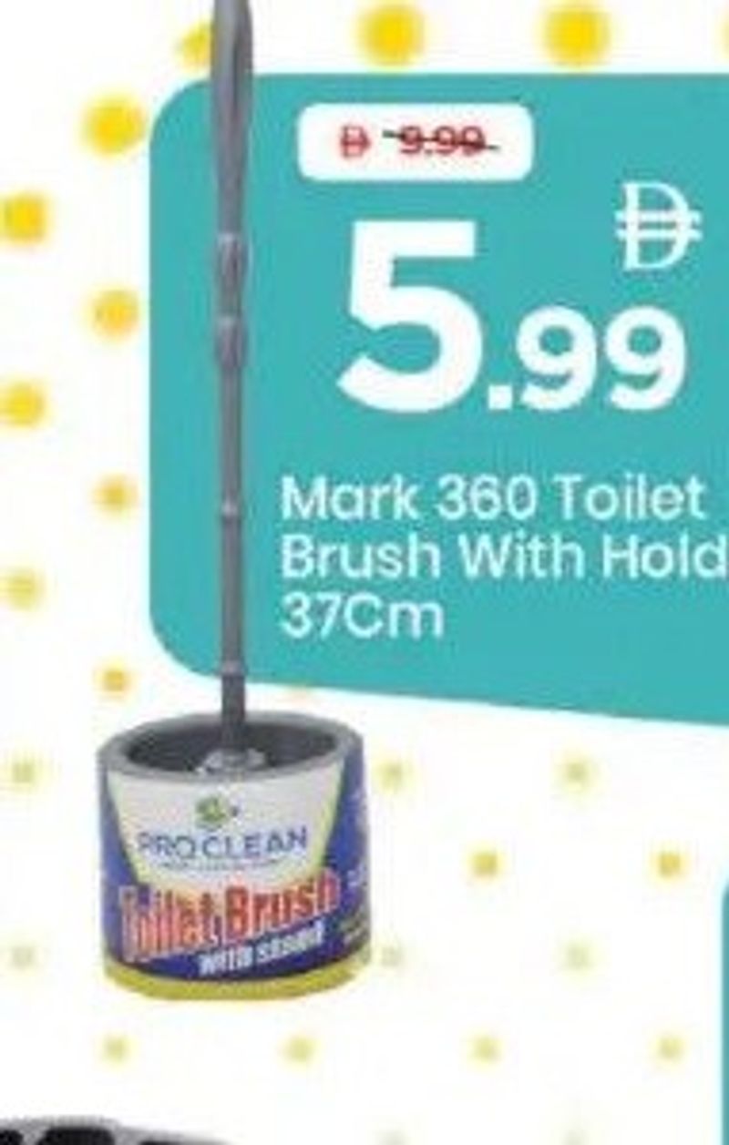Mark 360 Toilet Brush With Holder 37Cm