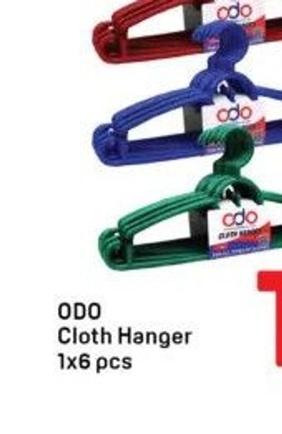 ODO Cloth Hanger 1x6 pcs