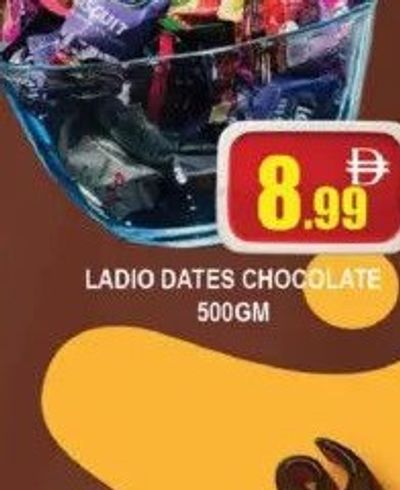 Ladio Dates Chocolate 500GM