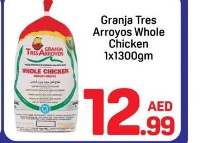 Granja Tres Arroyos Whole Chicken 1x1300gm