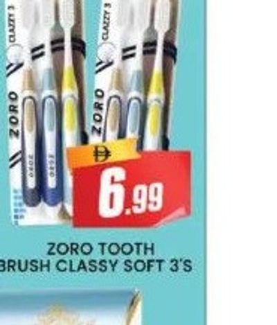Zoro Tooth Brush Classy Soft 3's