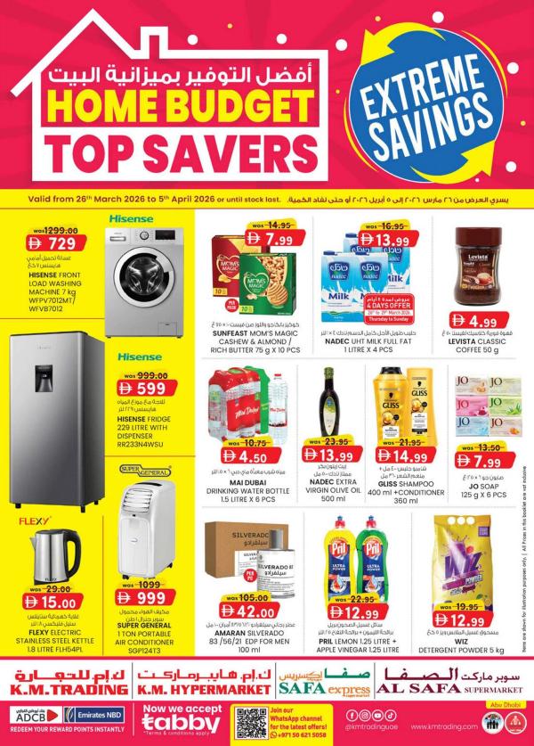 Home Budget Top Savers