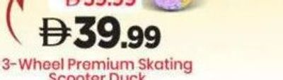3-Wheel Premium Skating Scooter Duck