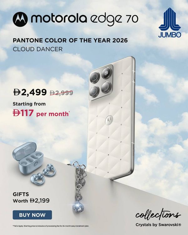 Sale On Motorola Edge 70 from Jumbo until 12th June