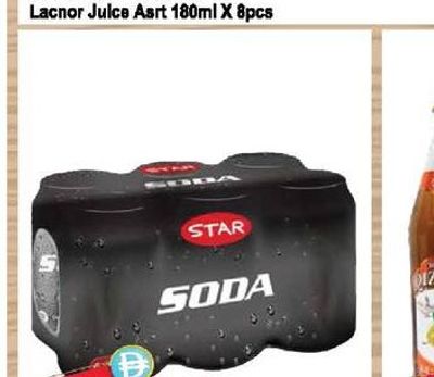Star Soda 330ml x 6Pcs
