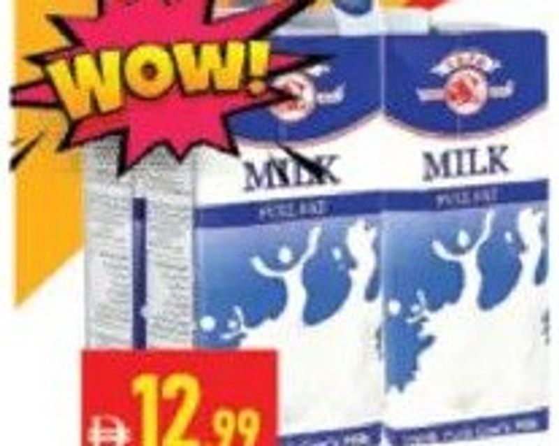 Safa UHT Milk Full Crm 1Ltr x 4