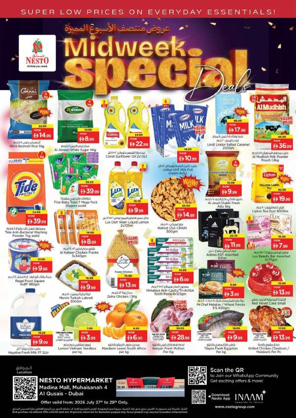 Midweek Deals