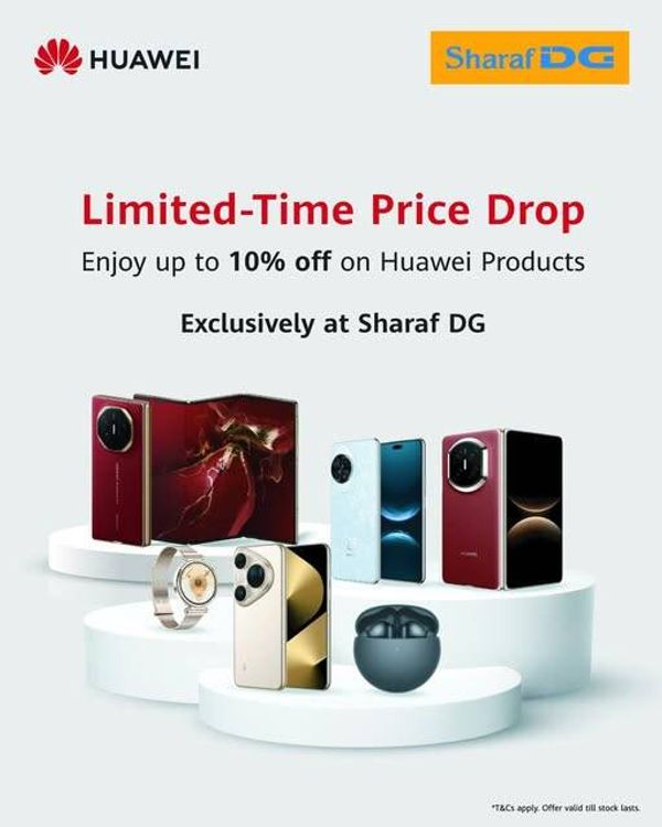 Limited Time Price Drop from Sharaf DG until 6th May