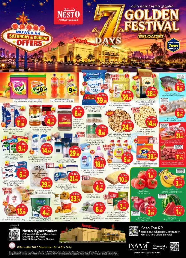 Saturday & Sunday Offer