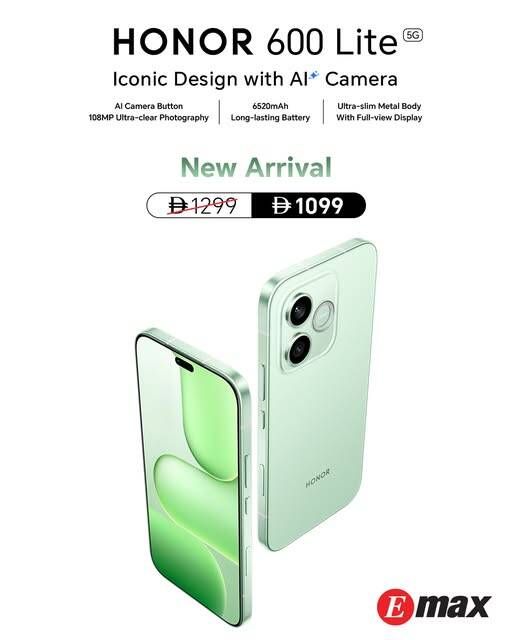HONOR 600 Sale from Emax until 31st March