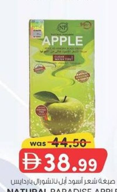 NATURAL PARADISE APPLE HAIR COLOR BLACK 96