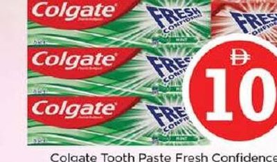 Colgate Tooth Paste Fresh Confidence Red/Mint 4x75ml