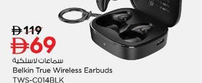 Belkin True Wireless Earbuds TWS-C014BLK