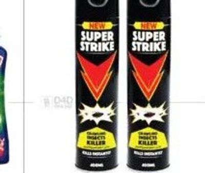 Super Strike Crawling Insects Killer 2x400ml