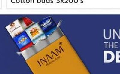 Femelle Bamboo Stem Cotton buds 3x200's