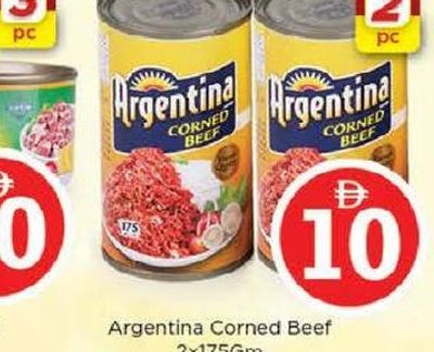Argentina Corned Beef 2x175gm