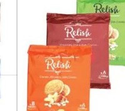Relish Assorted Flavour Cookies 1x8x70gm