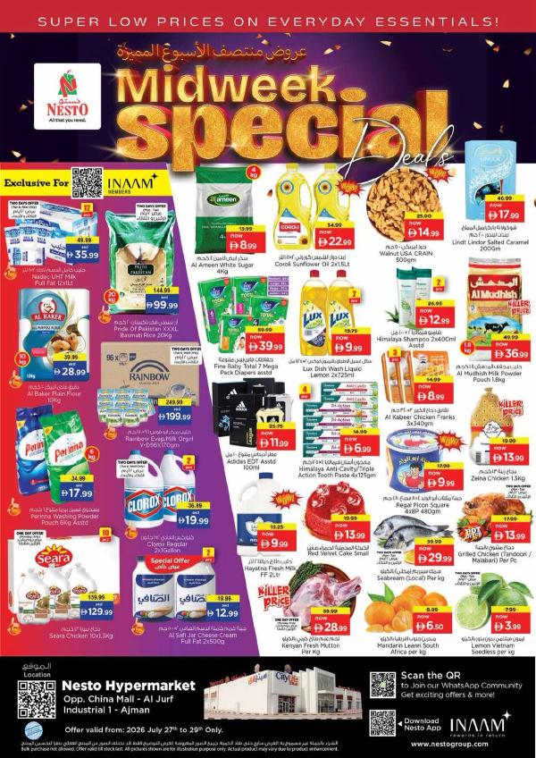 Midweek Deals
