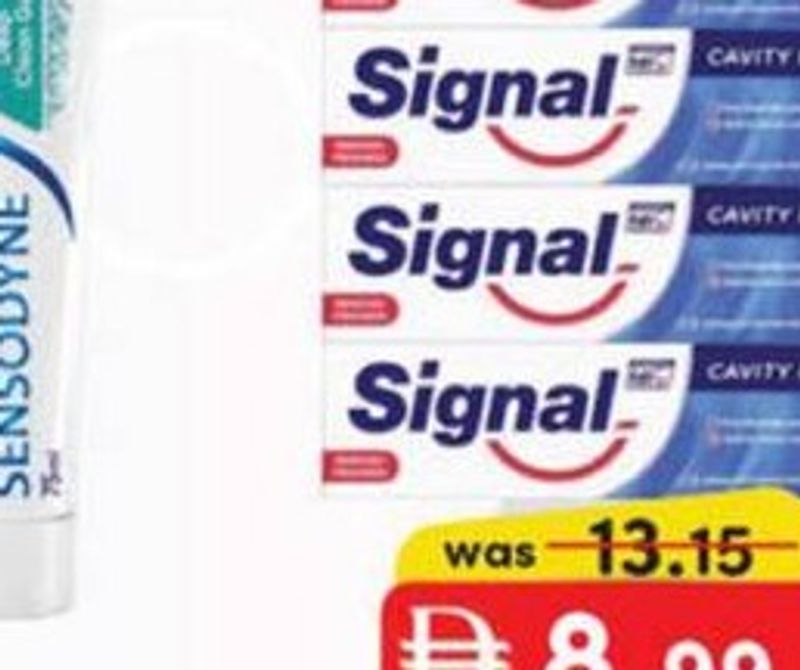 SIGNAL CAVITY FIGHTER TOOTHPASTE 75 ml X 4 PCS