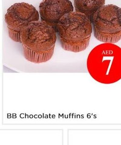BB Chocolate Muffins 6's