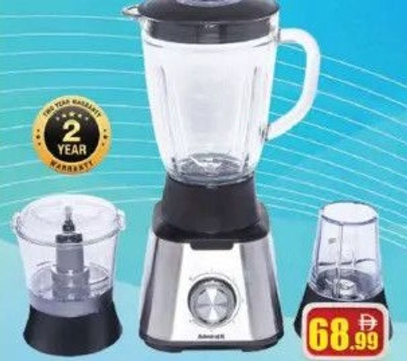 Admiral Blender 600W 1.5Ltr ADBL1560