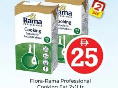 Flora-Rama Professional Cooking Fat 2x1Ltr