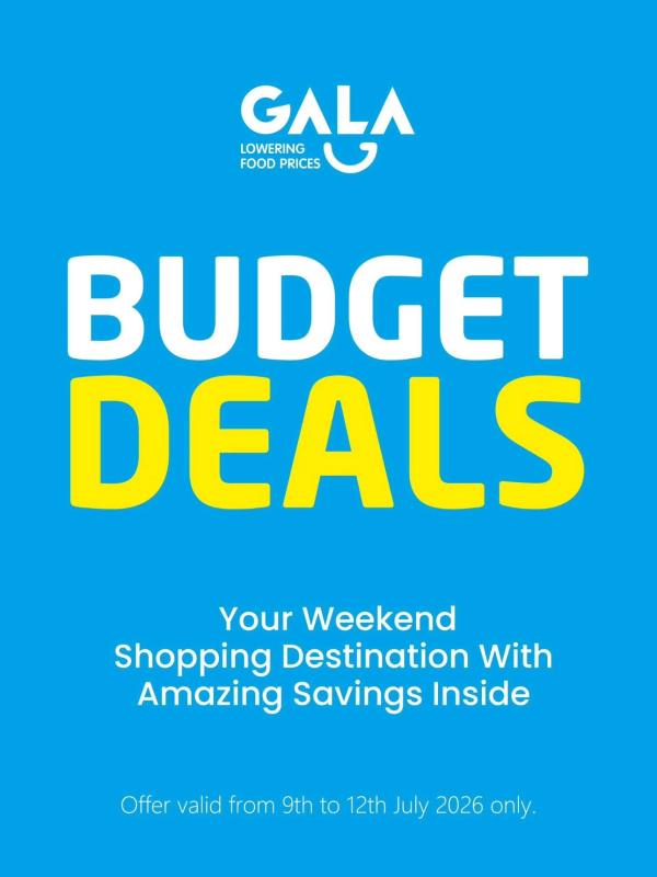 Special Deals from Gala Supermarket until 12th July