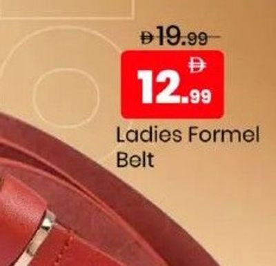 Ladies Formel Belt