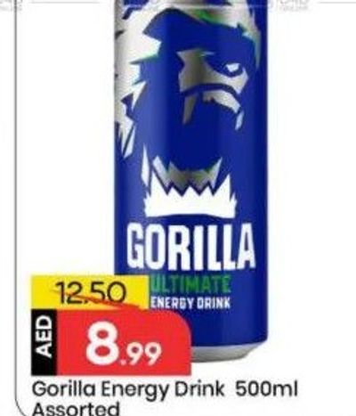 Gorilla Energy Drink 500ml Assorted