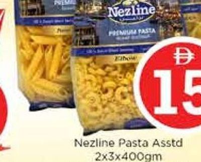 Nezline Pasta Asstd 2x3x400gm