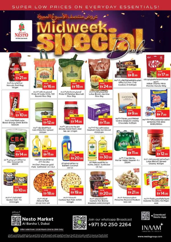 Midweek Deals