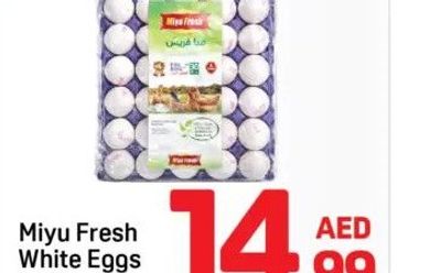 Miyu Fresh White Eggs 1x30pcs