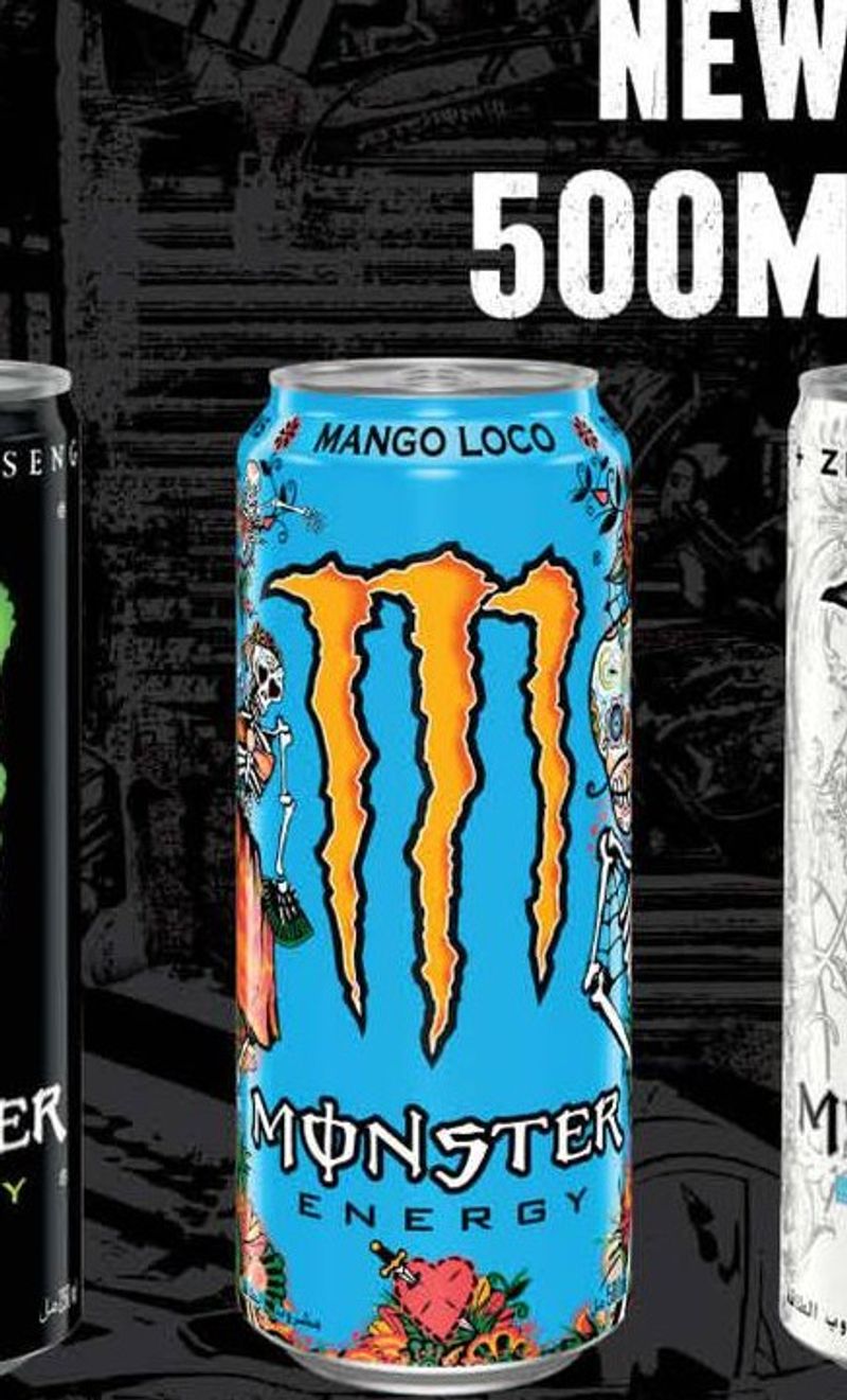 Monster Energy Mango Loco Drink 500ml