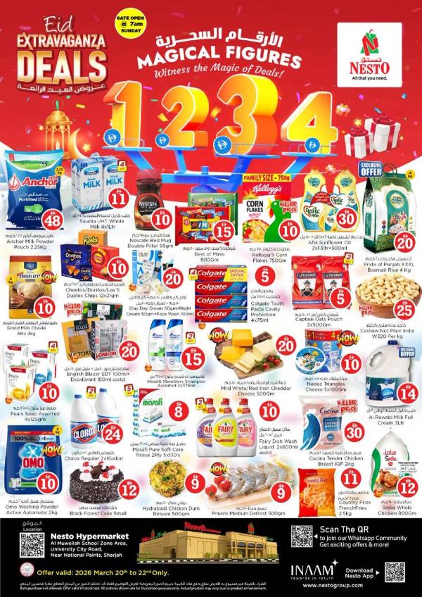 Weekend Grabs - Muweilih, Sharjah from Nesto until 22nd March