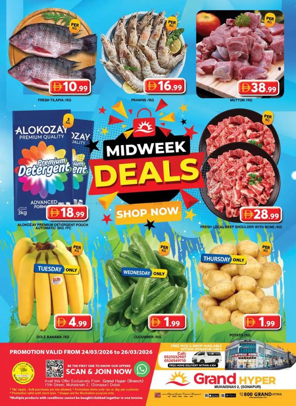 Midweek Deals