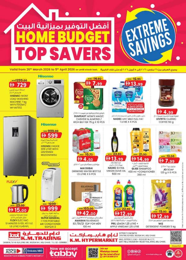 Home Budget Top Savers