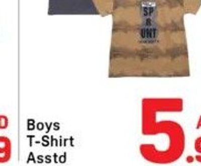Boys T-Shirt Asstd