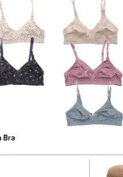 Ladies Cotton Bra Asstd