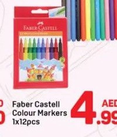 Faber Castell Colour Markers 1x12pcs