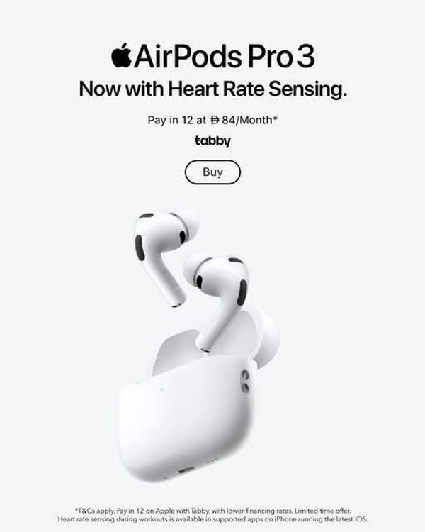 Sale On AirPods Pro3 from Sharaf DG until 13th June