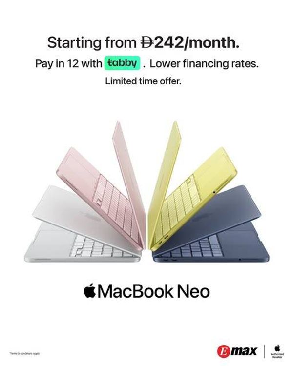 Sale On MacBook Neo from Emax until 14th May