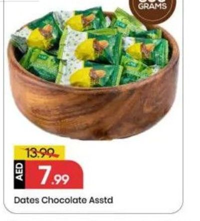 Dates Chocolate Asstd 500 Grams
