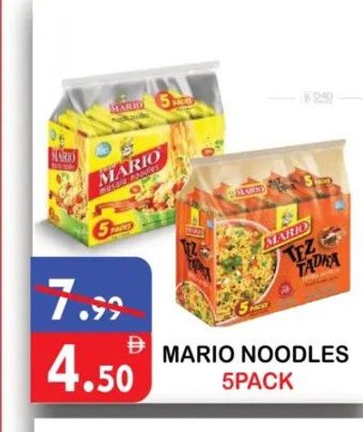 Mario Noodles 5Pack
