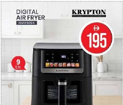 Krypton Digital Air Fryer KNAF6894 9 Ltr.