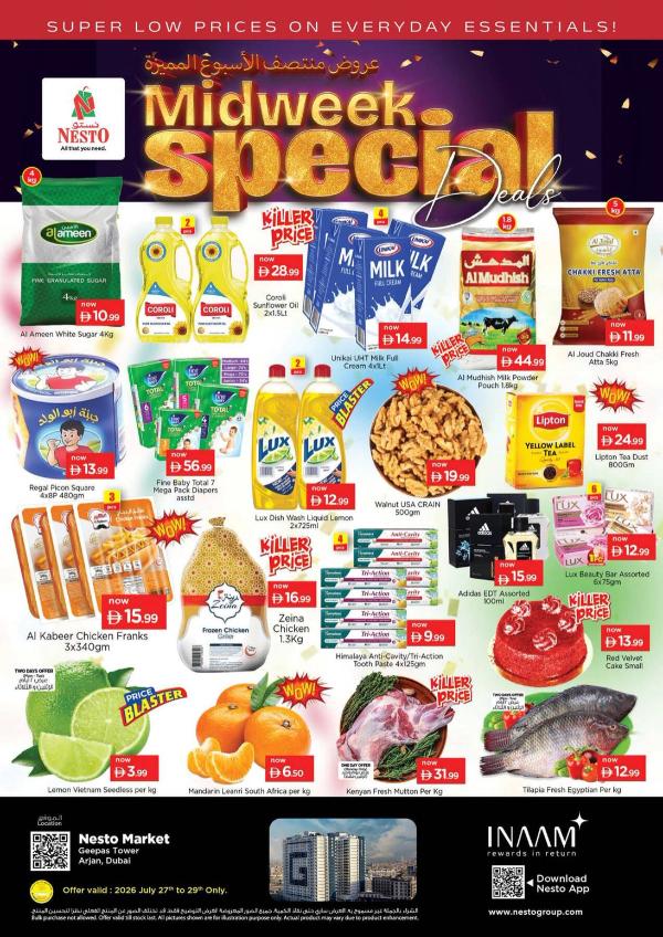 Midweek Deals